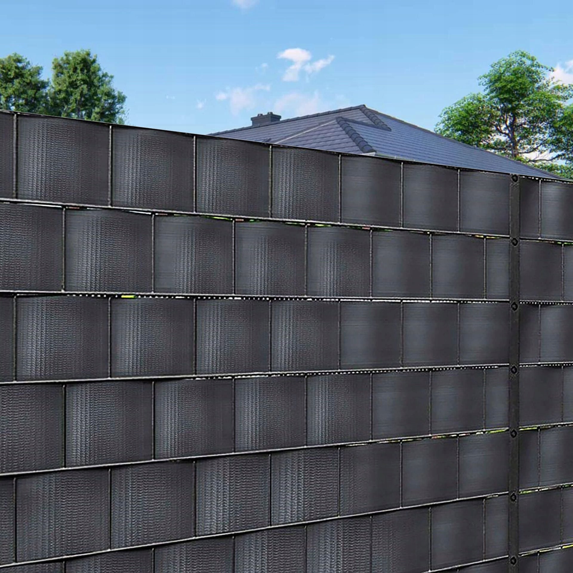 FENCE TAPE 19cmx26m PREMIUM UV FENCE COVER PANEL FENCE Price 114.95 zł/mb