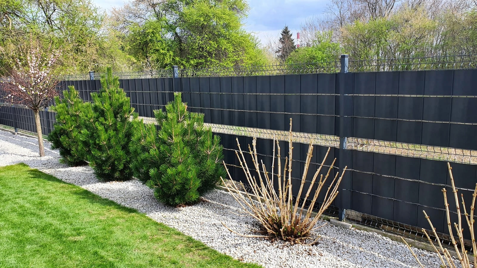 FENCE TAPE ANTHRACITE 19x26m PREMIUM COVER PANEL FENCE Manufacturer code TAŚMA SELECT ANTRACYT 19x26