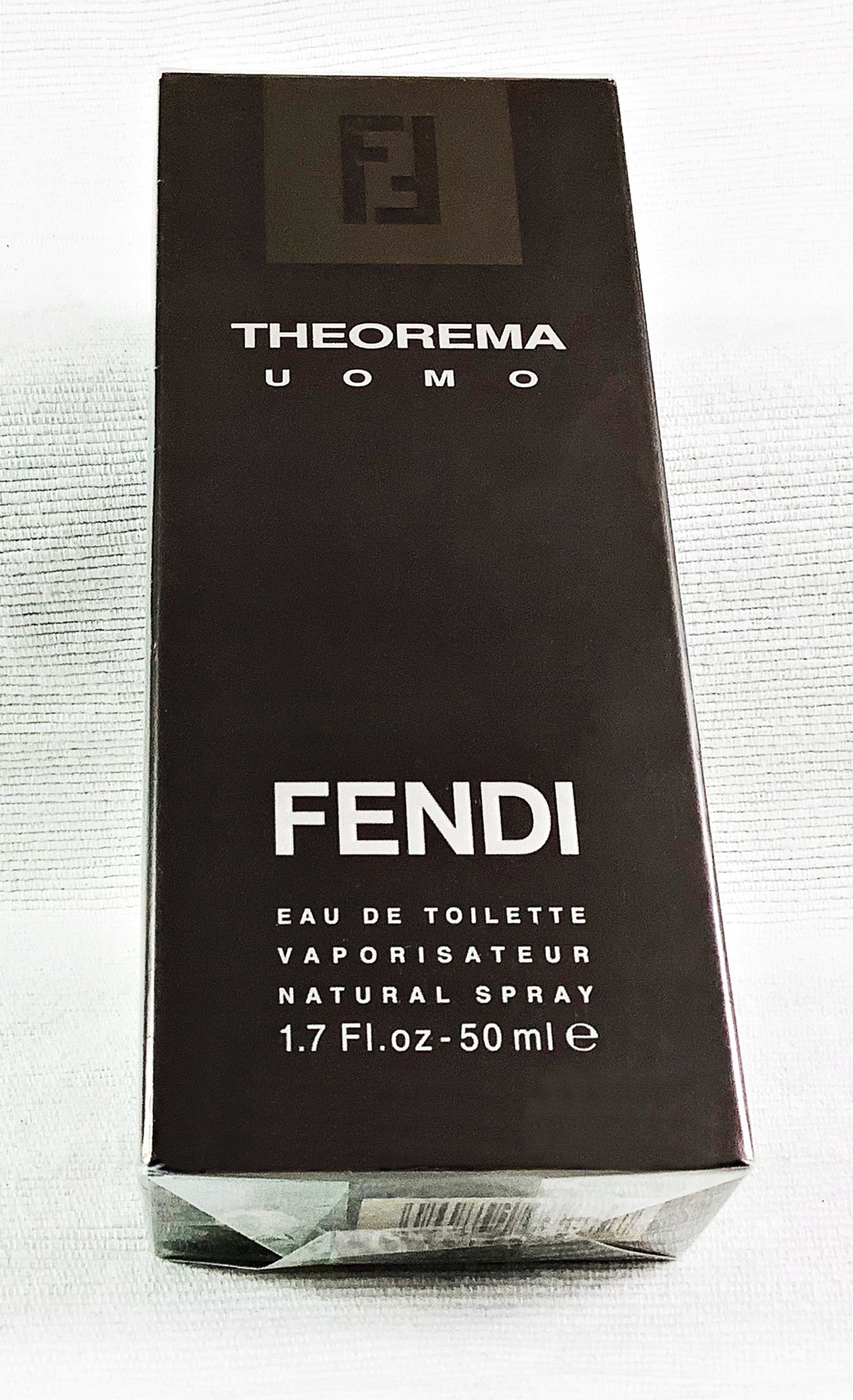 FENDI THEOREMA UOMO 50 ML EDT UNIQUE Packaging status original