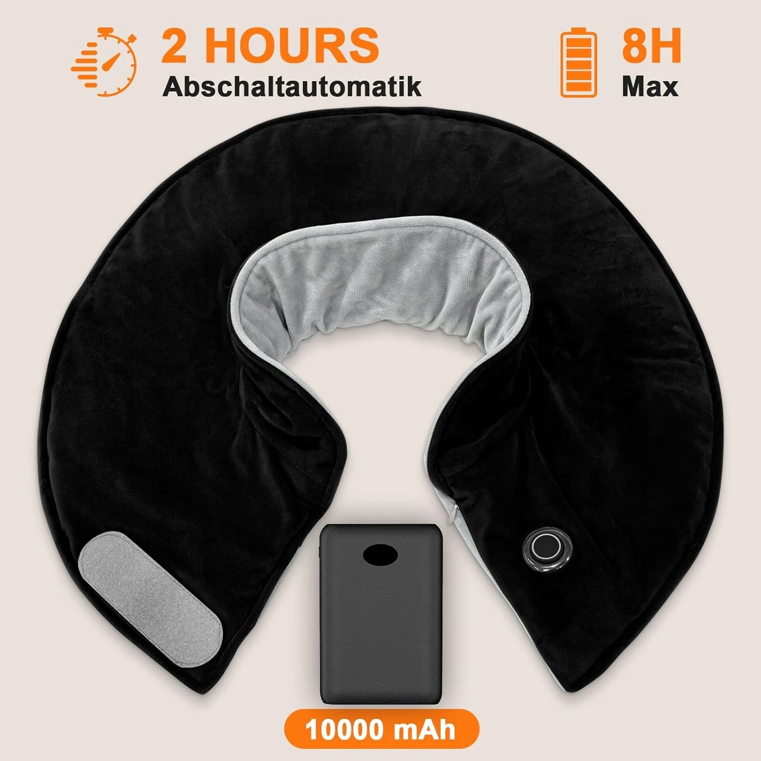 FERNIDA Heated BLANKET wireless heating TANK TOP 10000mAh 107x130 Medical device no