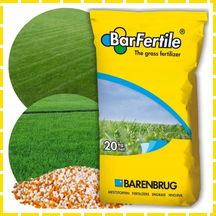 FERTILIZER BARFERTILE ECO 14-5-8 FERTILIZER FOR GRASS AND LAWN Barenbrug BAG 20kg Manufacturer Barenbrug