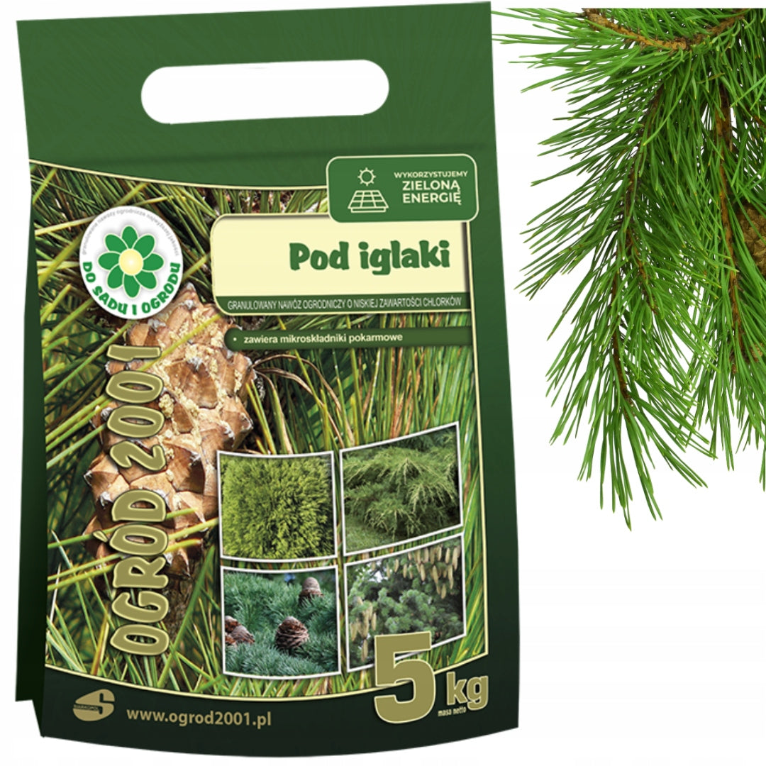 FERTILIZER FOR CONIFERS 5KG CONIFERS CONIFEROUS SHRUBS SIARKOPOL Garden 2001 Manufacturer code 5905548692128