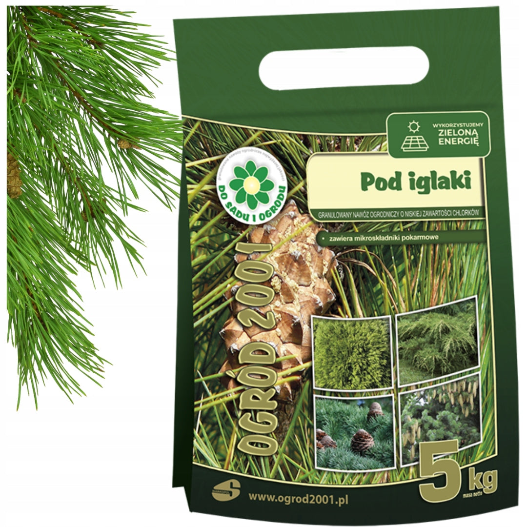 FERTILIZER FOR CONIFERS 5KG CONIFERS CONIFEROUS SHRUBS SIARKOPOL Garden 2001 Packaging status original