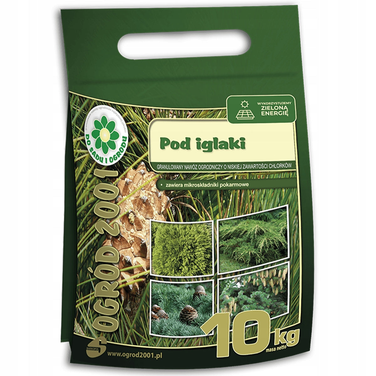 FERTILIZER FOR CONIFERS GARDEN 2001 SIARKOPOL 10KG GRANULATED FOR CONIFERS THUJA Packaging status original