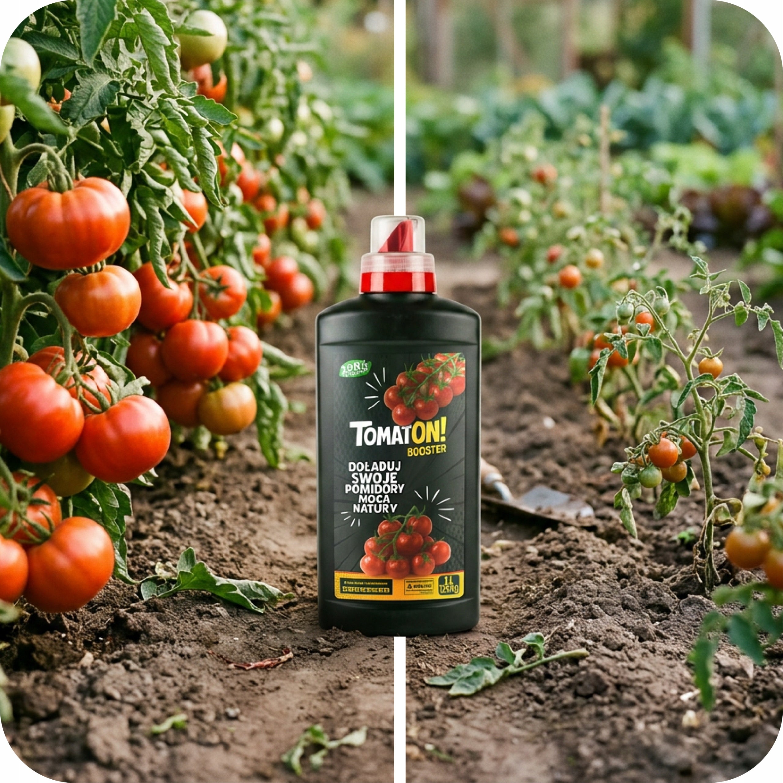 FERTILIZER FOR TOMATOES TomatON! Booster 1l ORGANIC NATURAL FOR VEGETABLES Fertilizer type multicomponent