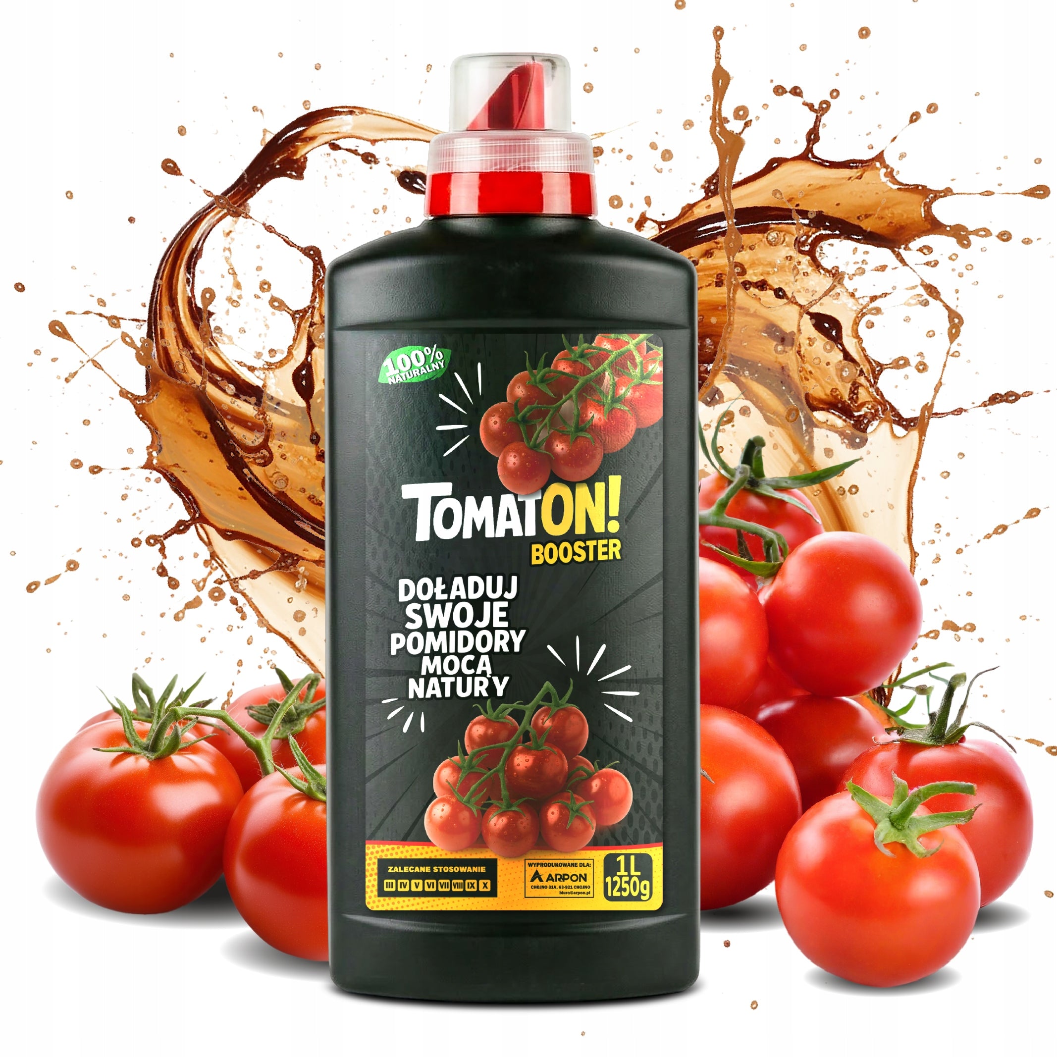FERTILIZER FOR TOMATOES TomatON! Booster 1l ORGANIC NATURAL FOR VEGETABLES