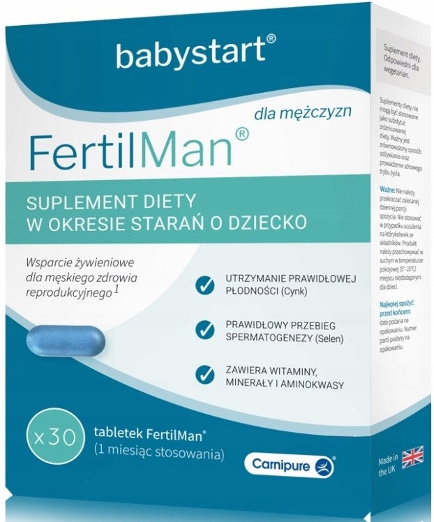 FERTILMAN improves semen quality 30 tablets