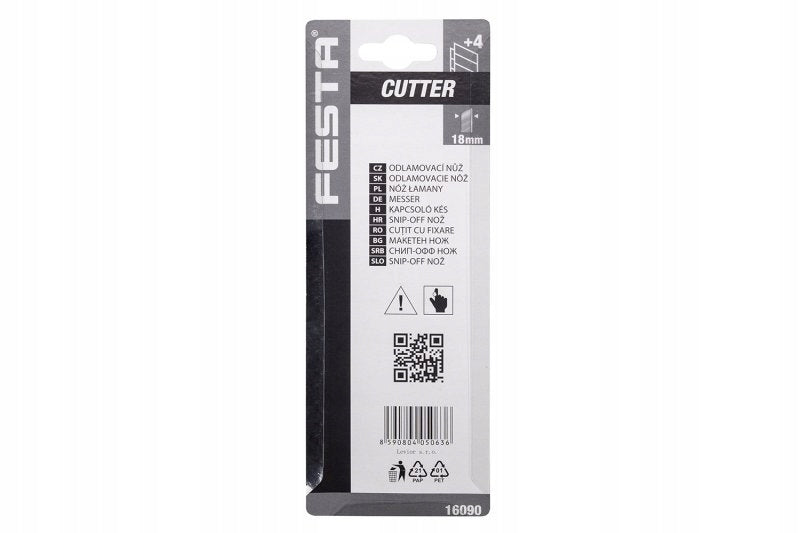 FESTA Nůž odlamovací POWER 18mm čepel 5ks 16090.01 Manufacturer code 116090