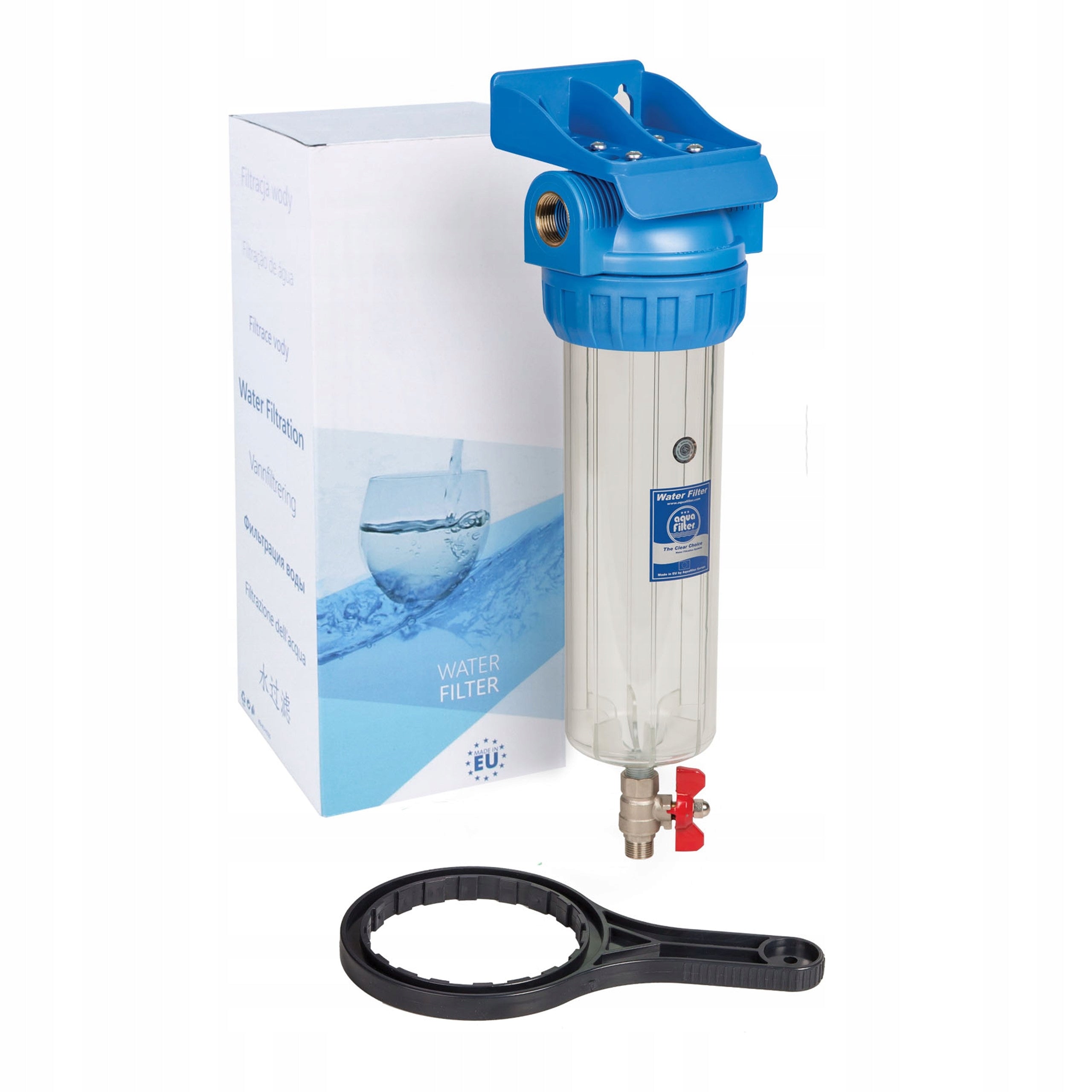 FHPR34-3V_R Aquafilter in-line water filter 3/4''