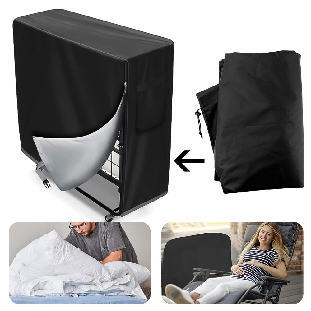 FIELD BED COVER FOLDING WATERPROOF OXFORD 99x38x114CM