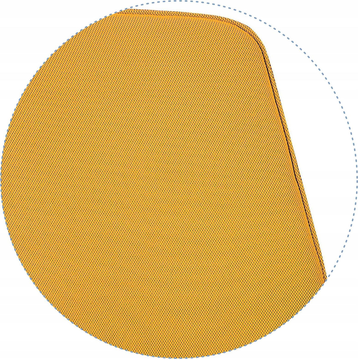 FILA Conference Chair Yellow Office Stationary Fabric Black Frame EAN (GTIN) 5908242425320