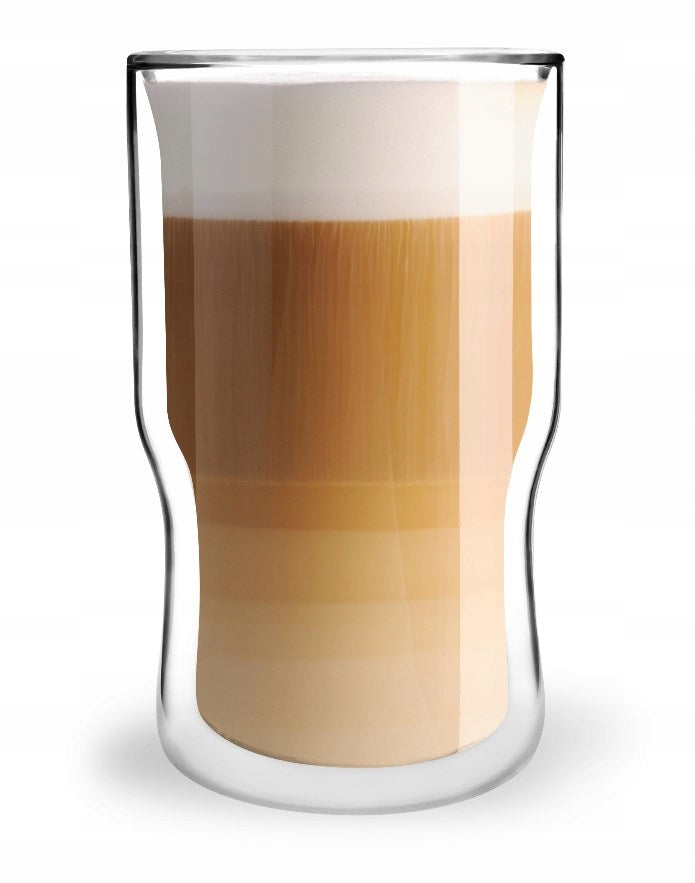 Puodelių dvigubomis sienelėmis rinkinys 6vnt, 350ml