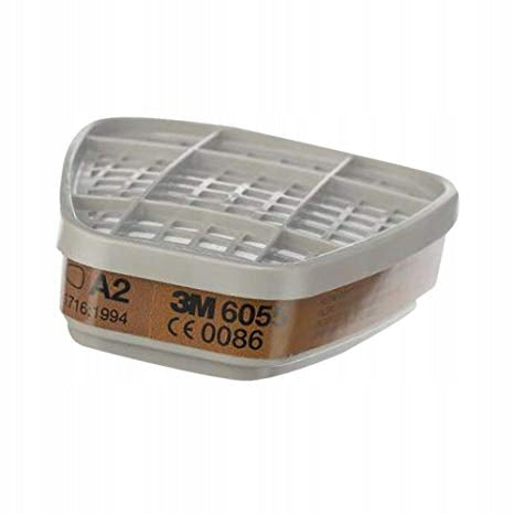 FILTER 3M 6055 A2 ABSORBER OF GASES AND VAPOURS FOR MASK 3M 1 PIECE