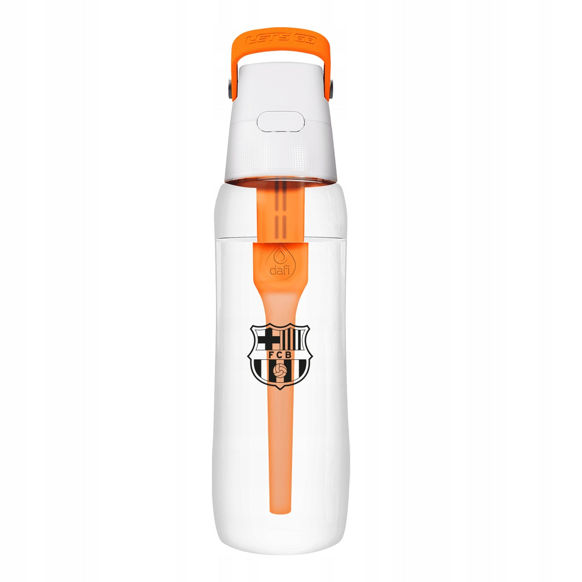 FILTER BOTTLE DAFI SOLID F.C. BARCELONA 0,5L | 1x CARTRIDGE | ORANGE Manufacturer code SOLID.0.5.FC.POM.P