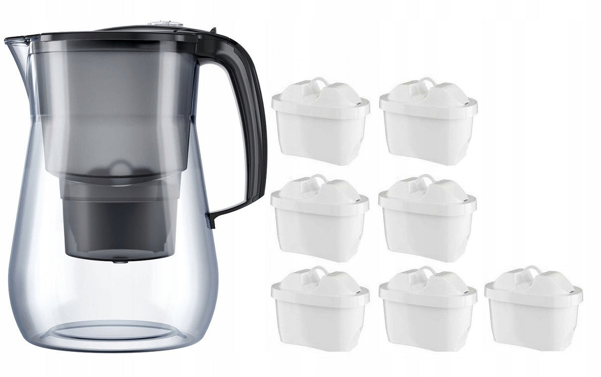FILTER JUG AQUAPHOR ONYX 4,2L BLACK +7 FILTERS