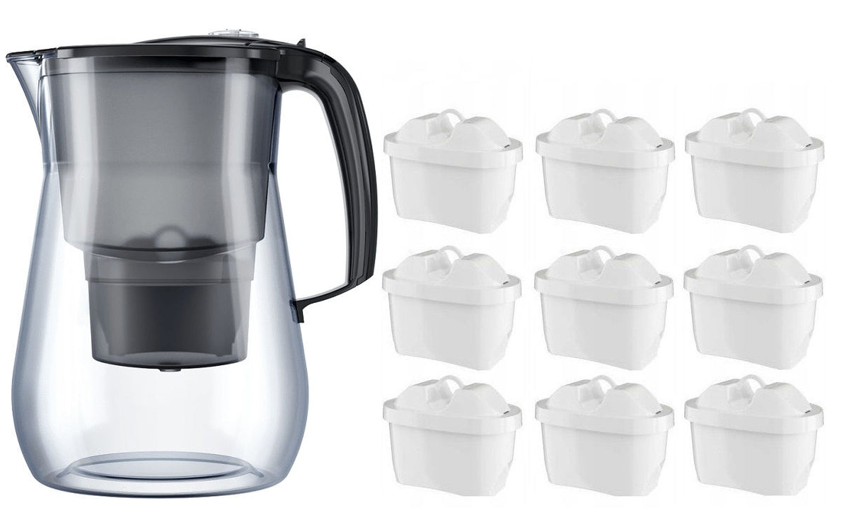 FILTER JUG AQUAPHOR ONYX 4,2L BLACK +9 FILTERS