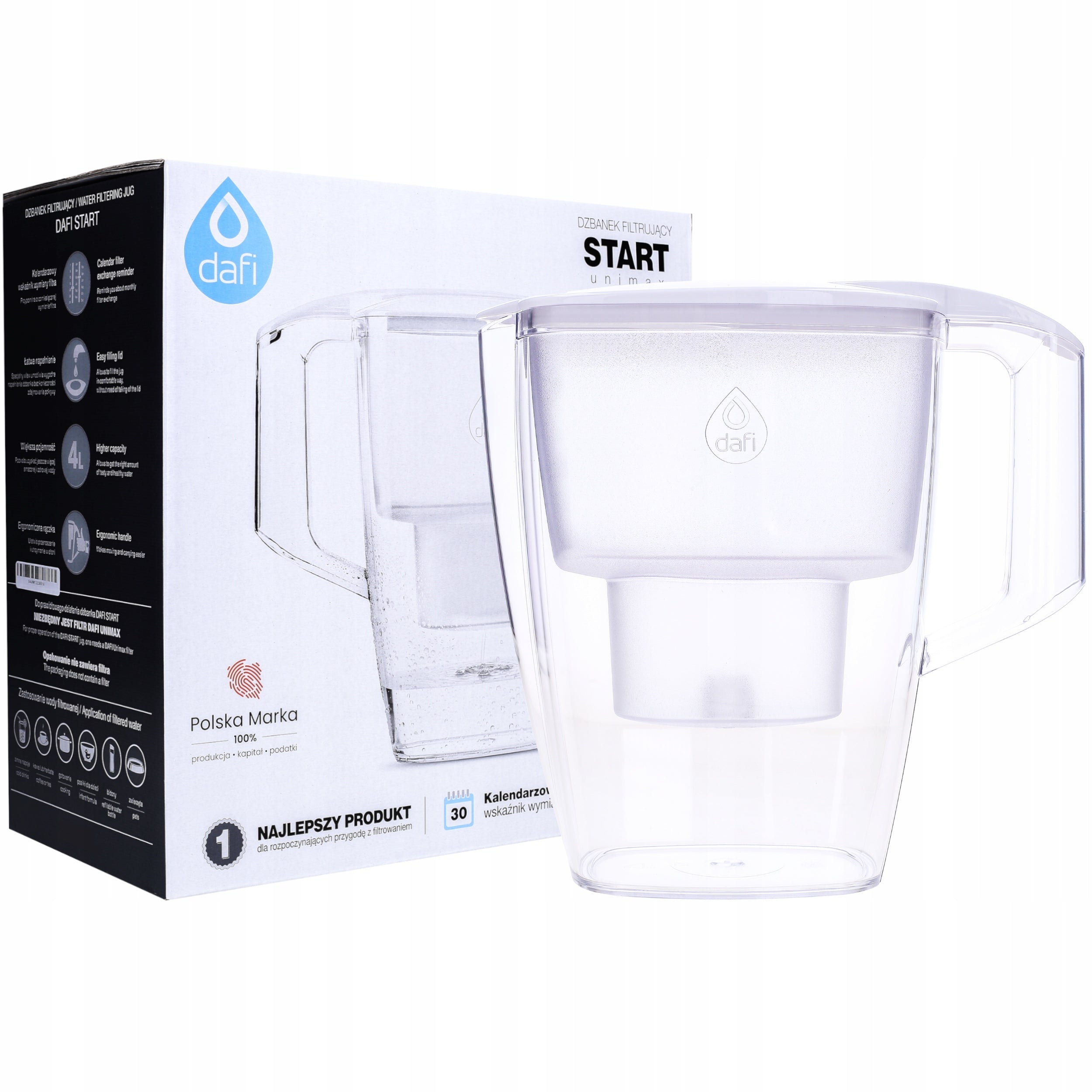 FILTER JUG DAFI START unimax 4L