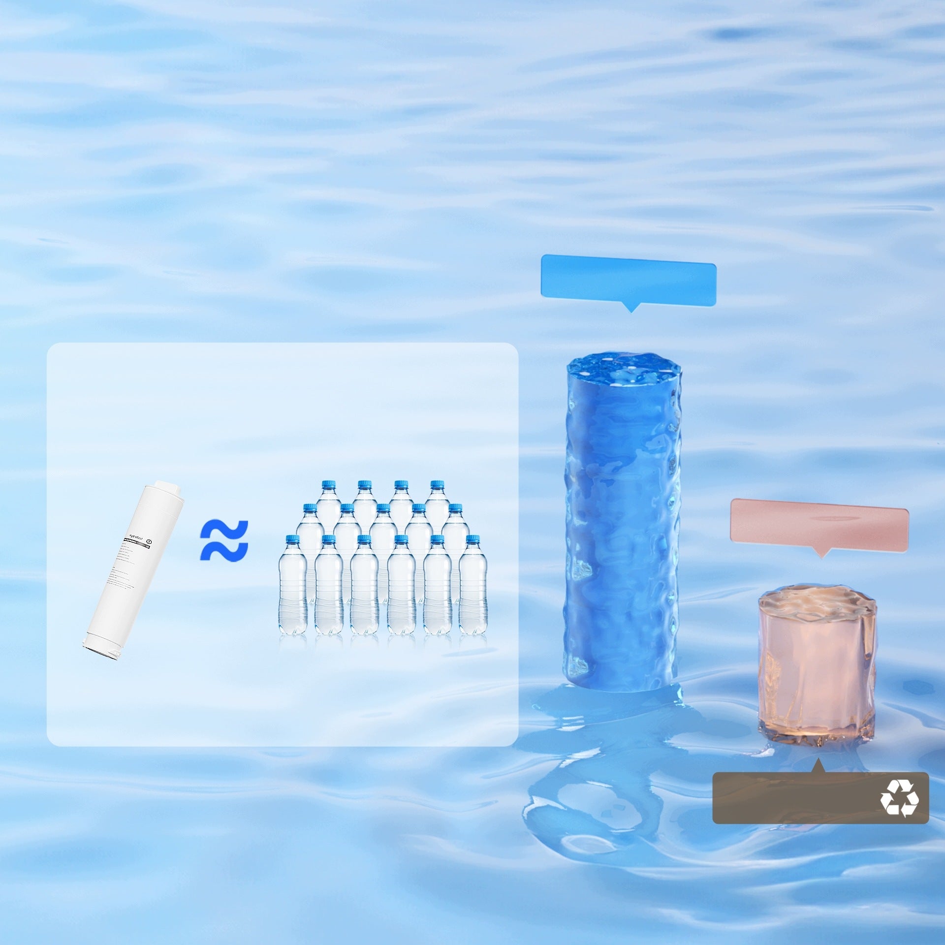 FILTER RO WATER DISPENSER HYDROFAST W100 8 TEMP UV 4L HOT COUNTERTOP WATER Manufacturer code Hydrofast W100