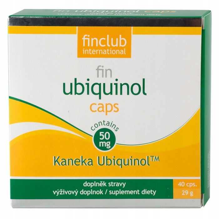 FIN UBIQUINOL KANEKA FINCLUB coenzyme Q10 capsules 29 g 40 pcs.