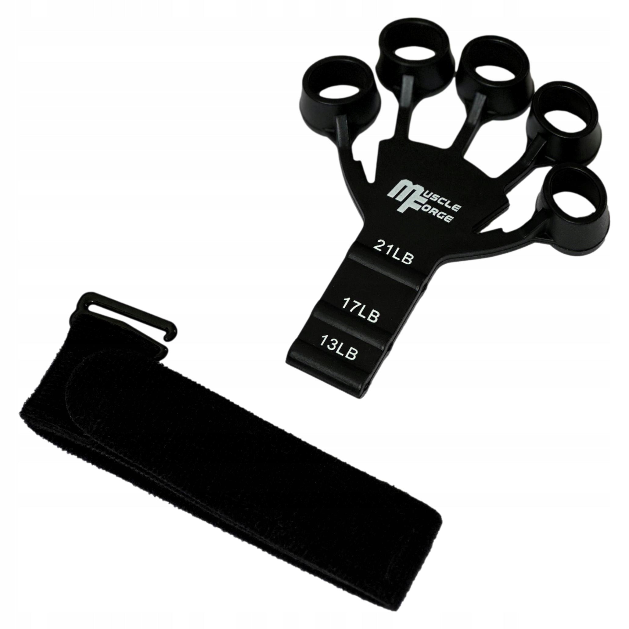 FINGER AND HAND TRAINER WITH 3 ADJUSTMENTS 6-10 kg stretching MuscleForge Manufacturer code KF-55