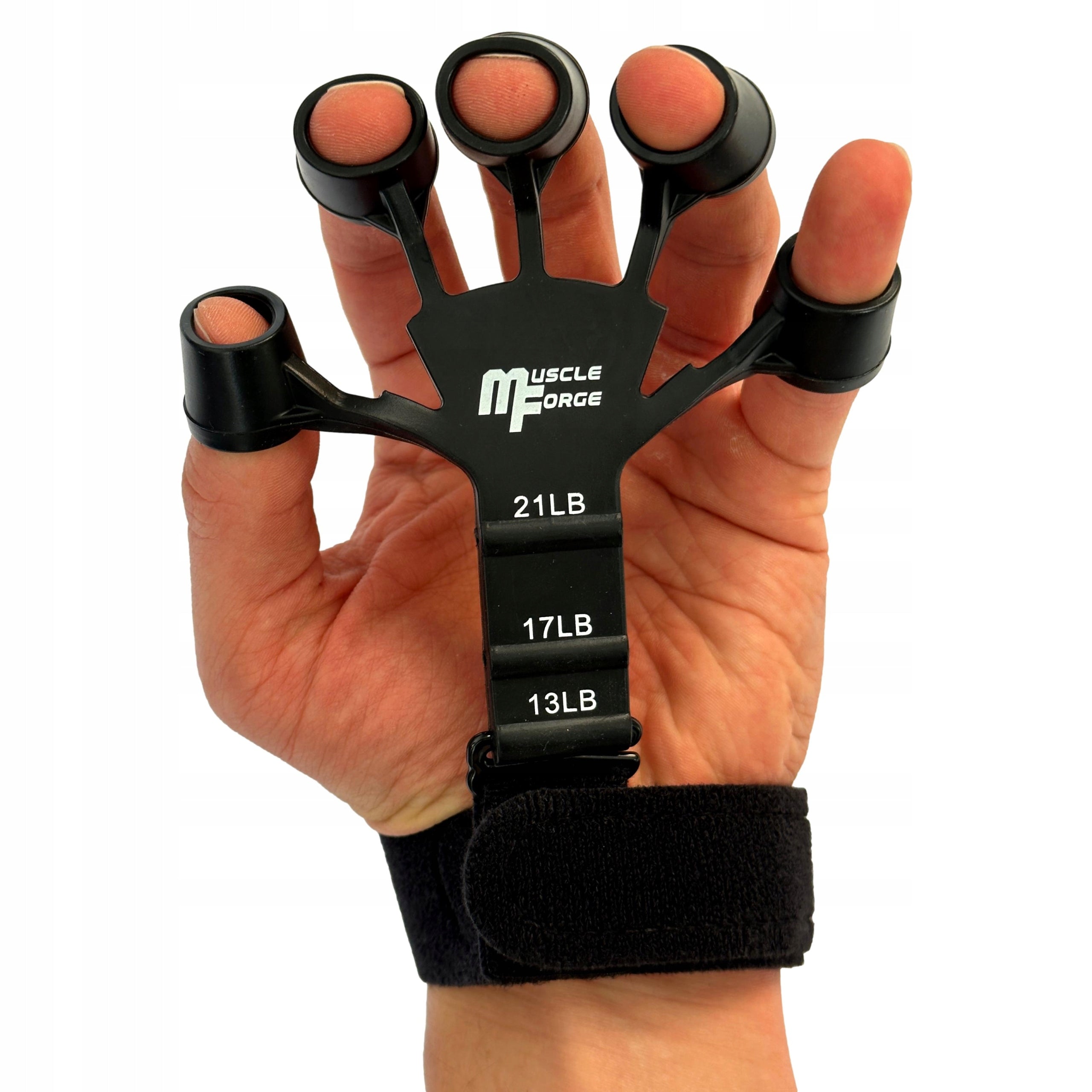 FINGER AND HAND TRAINER WITH 3 ADJUSTMENTS 6-10 kg stretching MuscleForge
