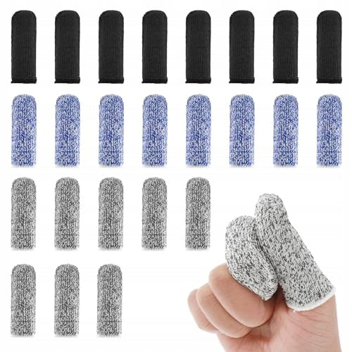 FINGER PROTECTORS BREATHABLE FABRIC FOR CUTTING GARDEN 24 PCS. Brand no brand