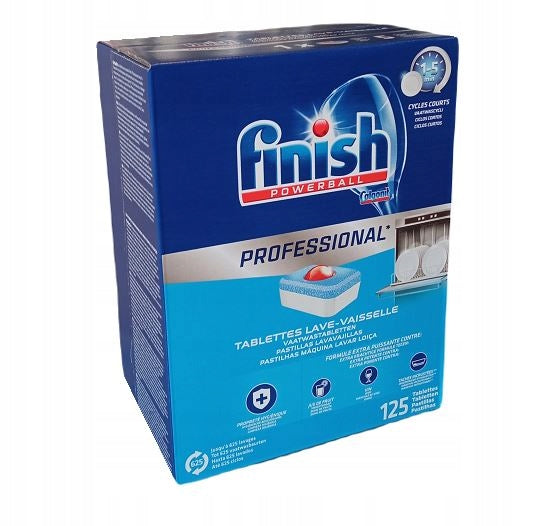 Finish Professional indaplovių tabletės, 125 vnt.