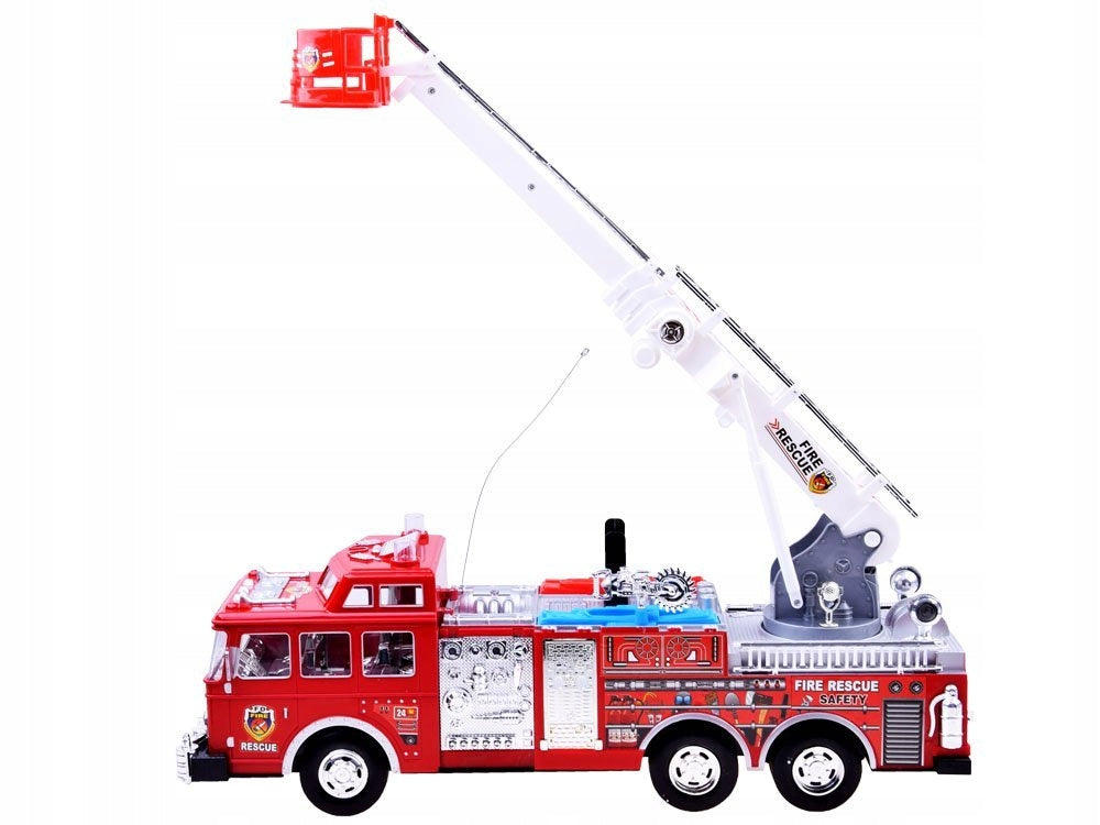 FIRE BRIGADE FIRE TRUCK FOR REMOTE CONTROL + PEDALS Kid's age 3+ years