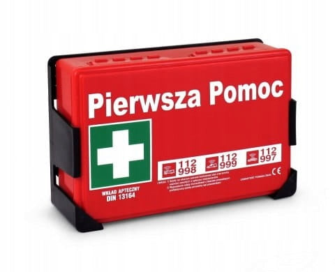 FIRST AID KIT HANGING FIRST AID KIT WITH EQUIPMENT Packaging status original