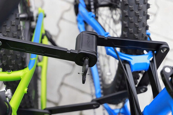 FISCHER Bicycle Clasp FOLDING 85 cm Lock for Bike with Key STRONG Model Halter