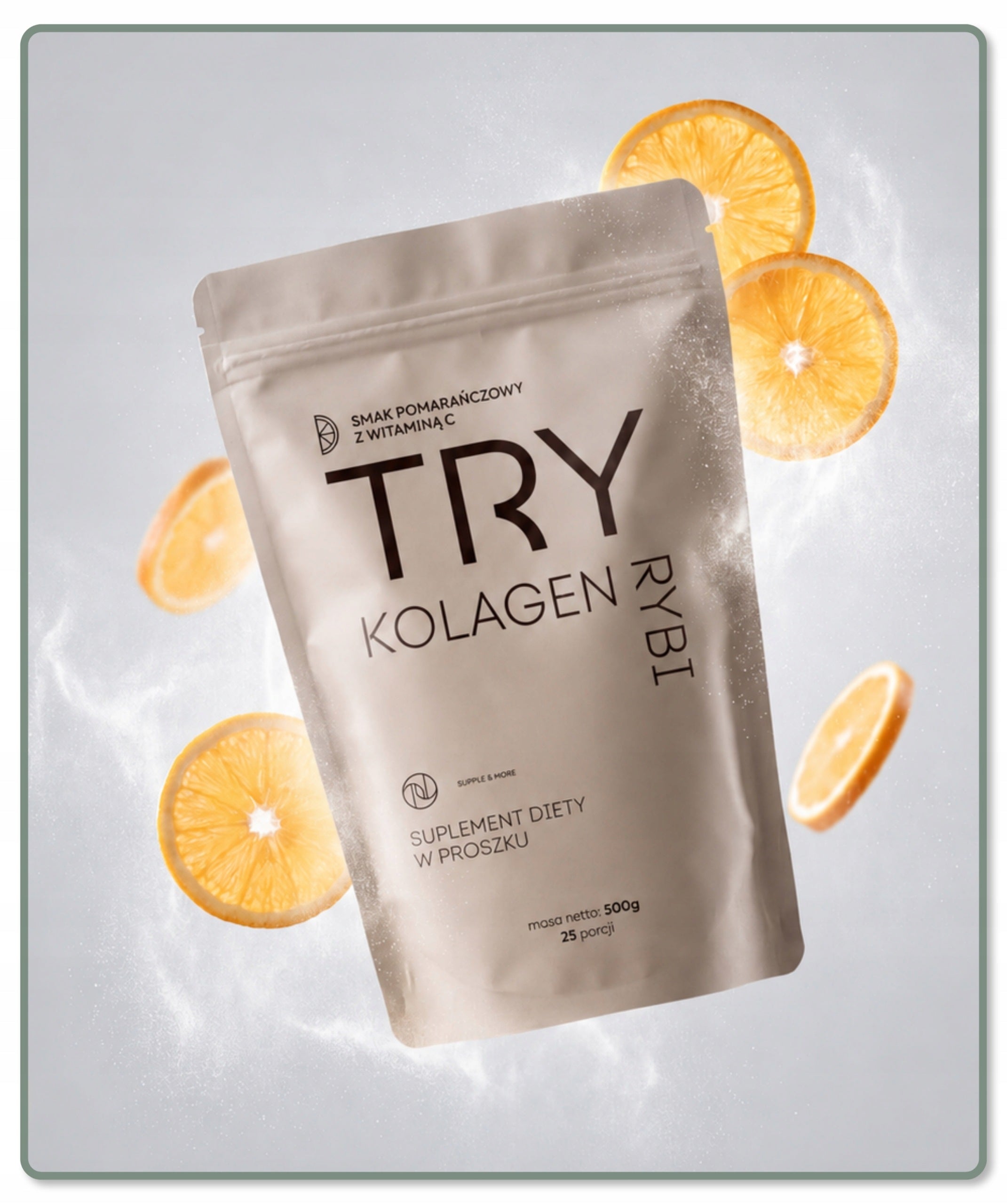 FISH COLLAGEN 500g 100% WITH VITAMIN C - 20 000 mg THE PUREST FORM OF TRY Brand no brand