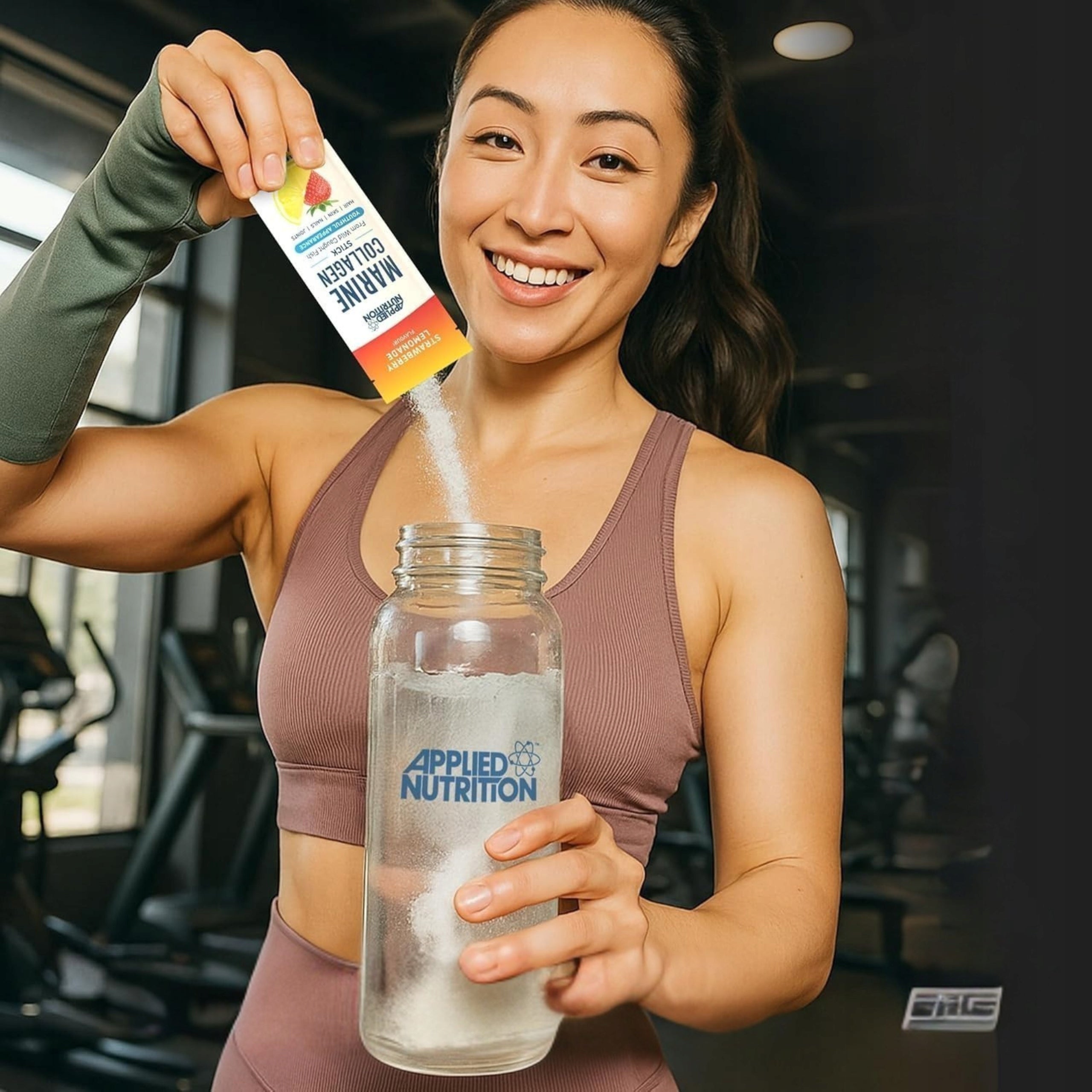 FISH COLLAGEN APPLIED NUTRITION MARINE COLLAGEN POWDER FOR DRINKING 10x12g EAN (GTIN) 5056555209578