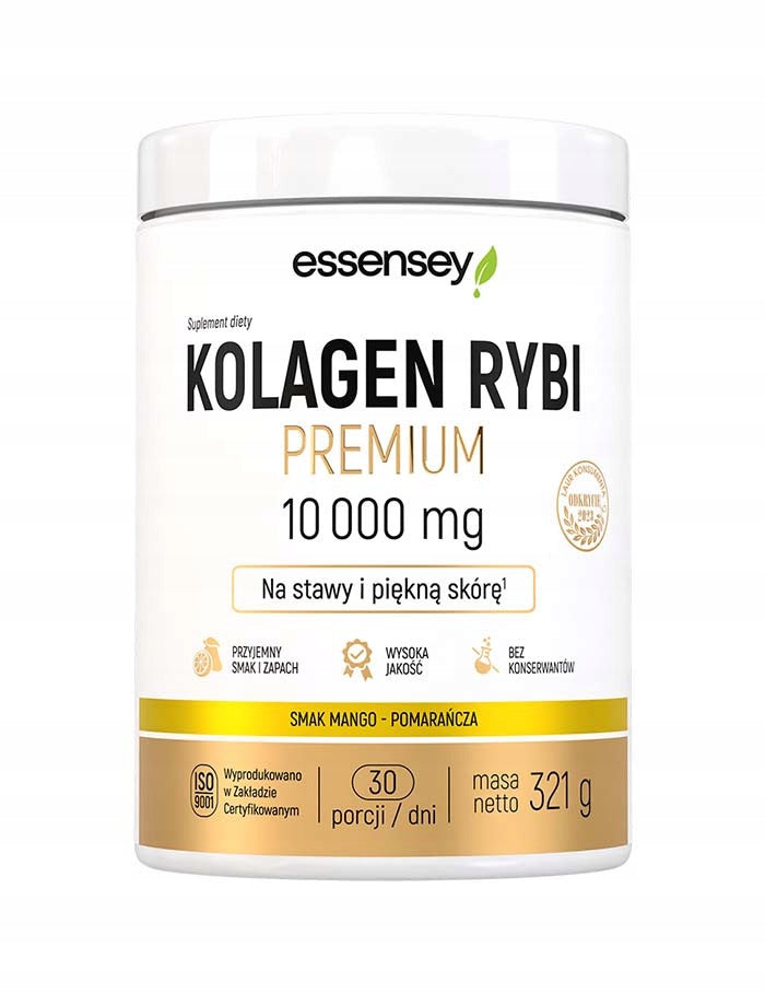 FISH COLLAGEN PREMIUM 10000MG SKIN JOINTS NAILS HAIR+ HYALURON WIT C D3