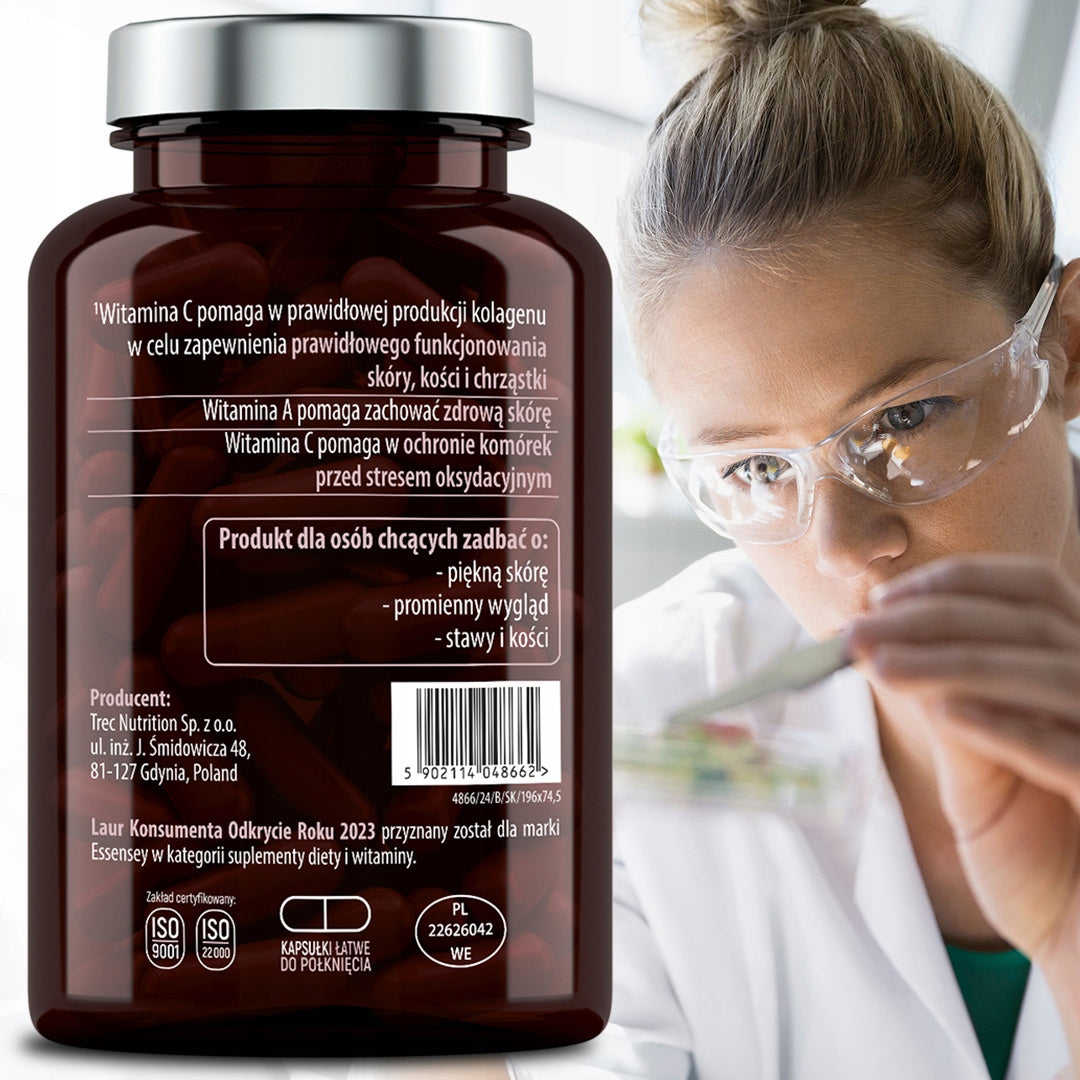FISH COLLAGEN STRONG JOINTS BONE SKIN + HYALURONIC ACID COENZYME Q10 VIT C A Brand Essensey