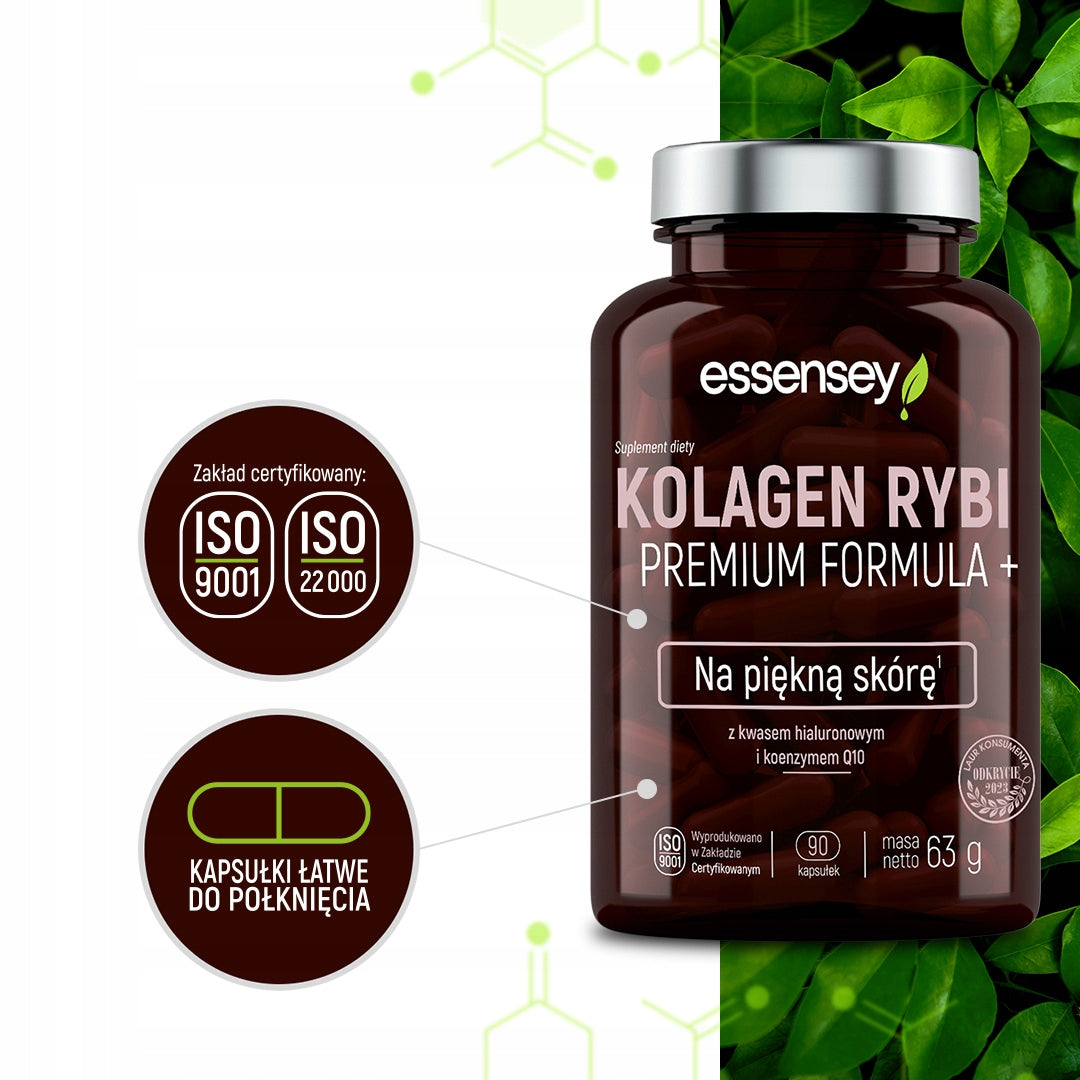 FISH COLLAGEN STRONG JOINTS BONE SKIN + HYALURONIC ACID COENZYME Q10 VIT C A Expiration date at least 1 year from the date of purchase