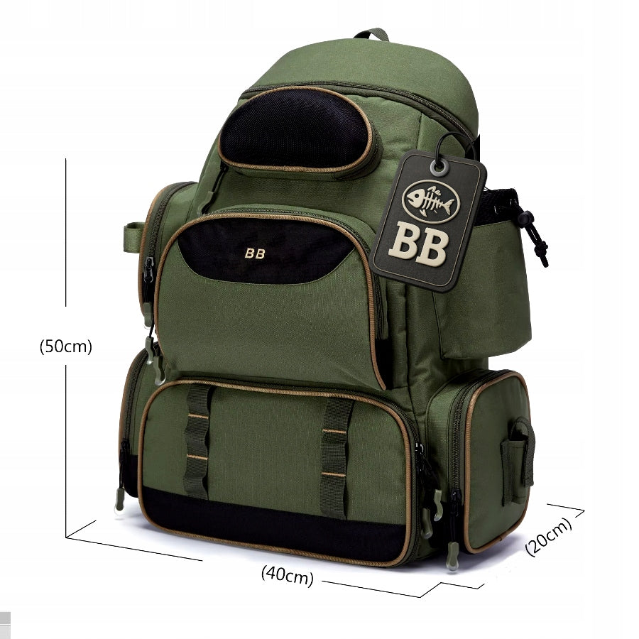 FISHING BACKPACK BEST BAITS FISHING BAG FISHING COVER FISHING BB Manufacturer code BB2