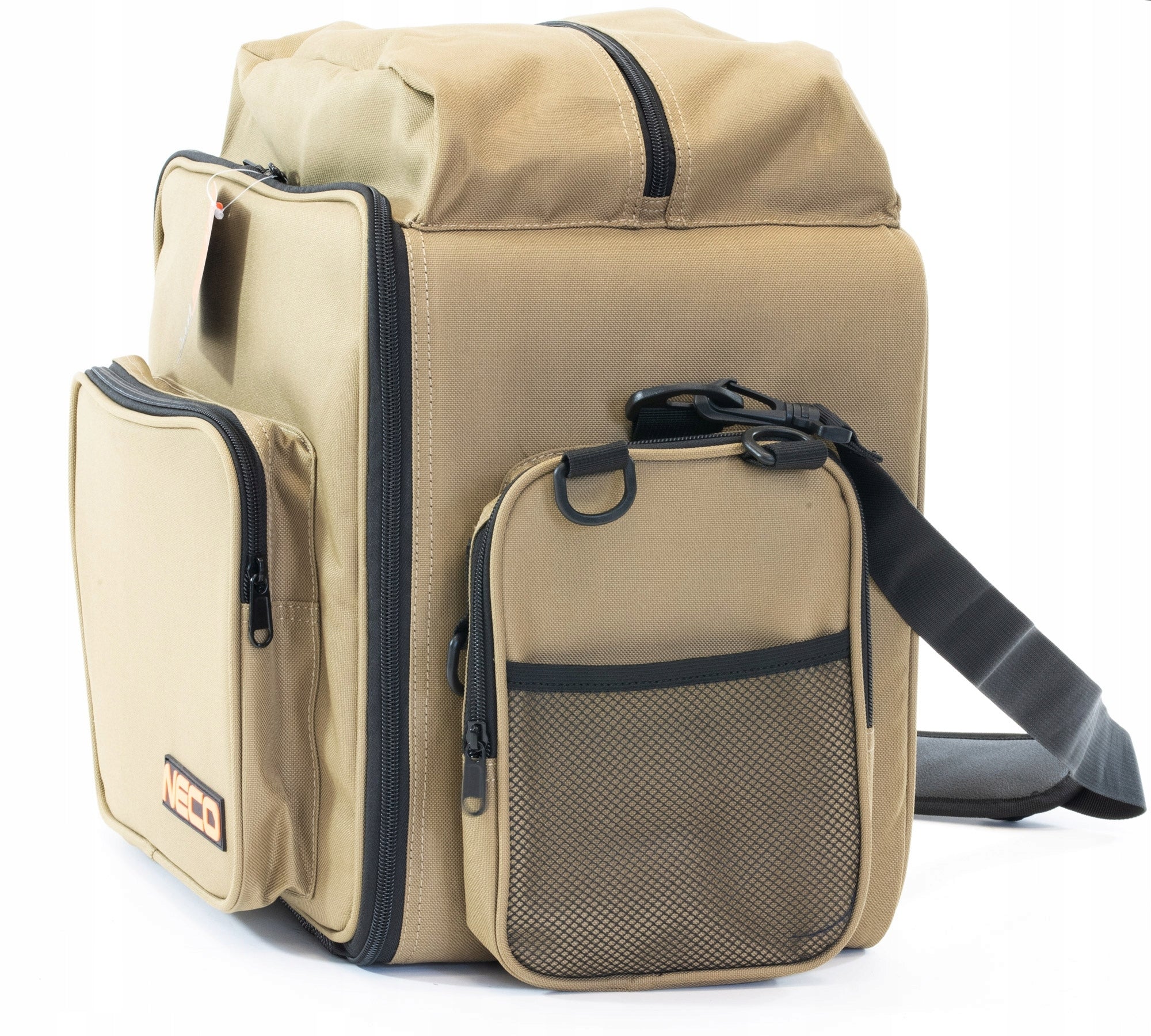 FISHING BAG 6 BOXES RUBBER BOTTOM 38X48X30CM Kind bag