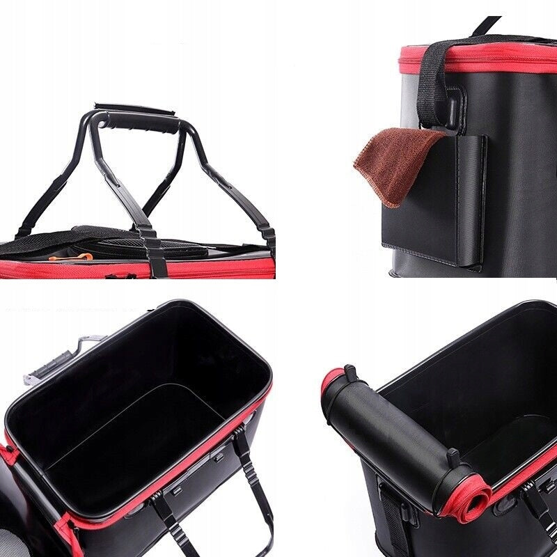 FISHING BAG BUCKET FOR ANGLERS BUCKET CAPACIOUS FOR FISH LID XXL Manufacturer code 3831127561511