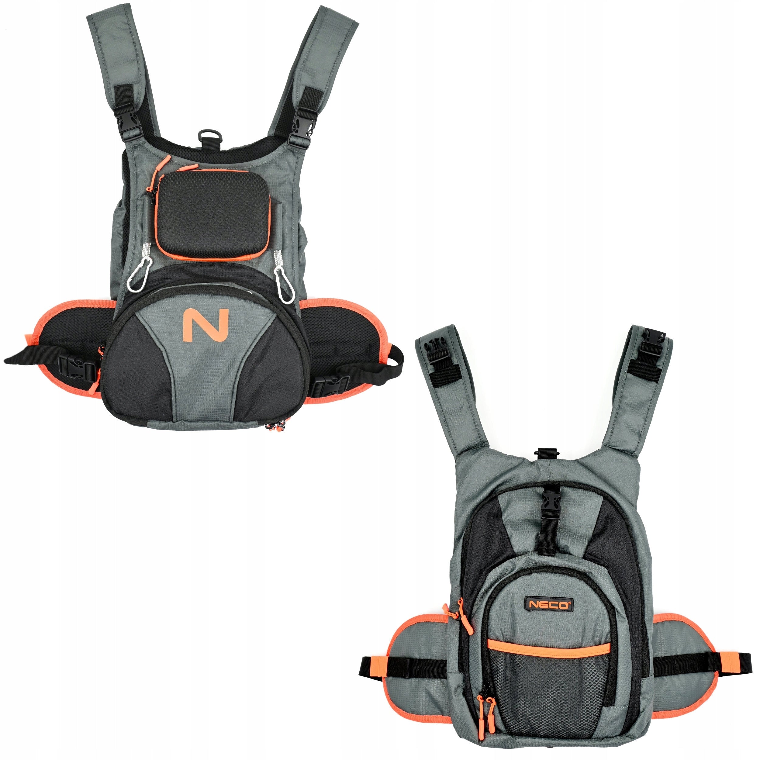 FISHING BAG SPINNING BACKPACK DURABLE ROOMY ORGANIZER GIFT Manufacturer code 77201
