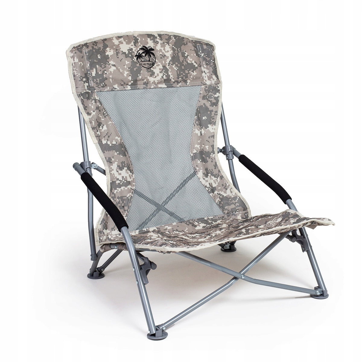 FISHING BEACH HIKING CHAIR FOR FISHING FOLDING CAMO 53 x 70 cm Packaging status original
