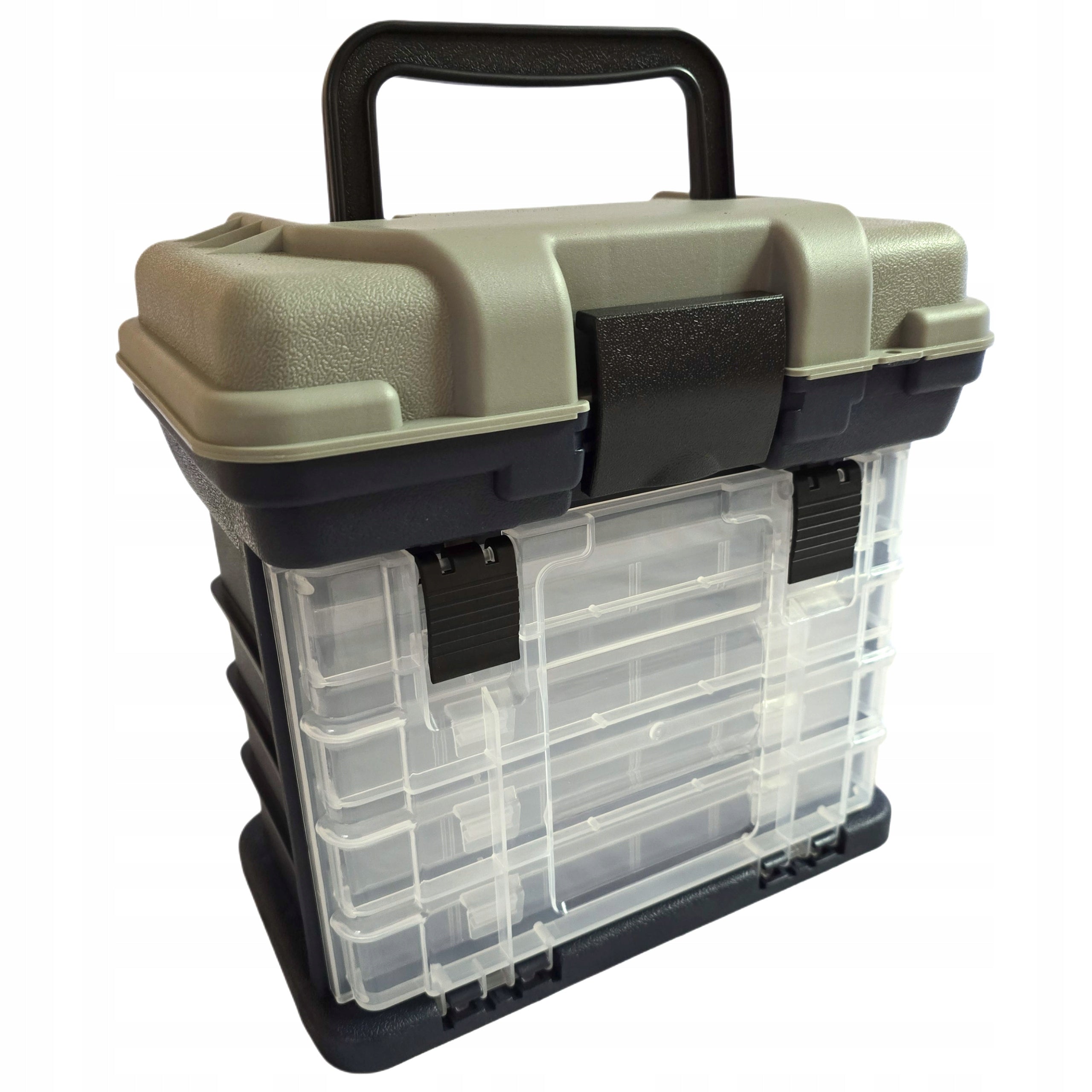 FISHING BOX, 4 DRAWERS, BOXES, RUBBER, WOBBLERS, ACCESSORIES - PUD330