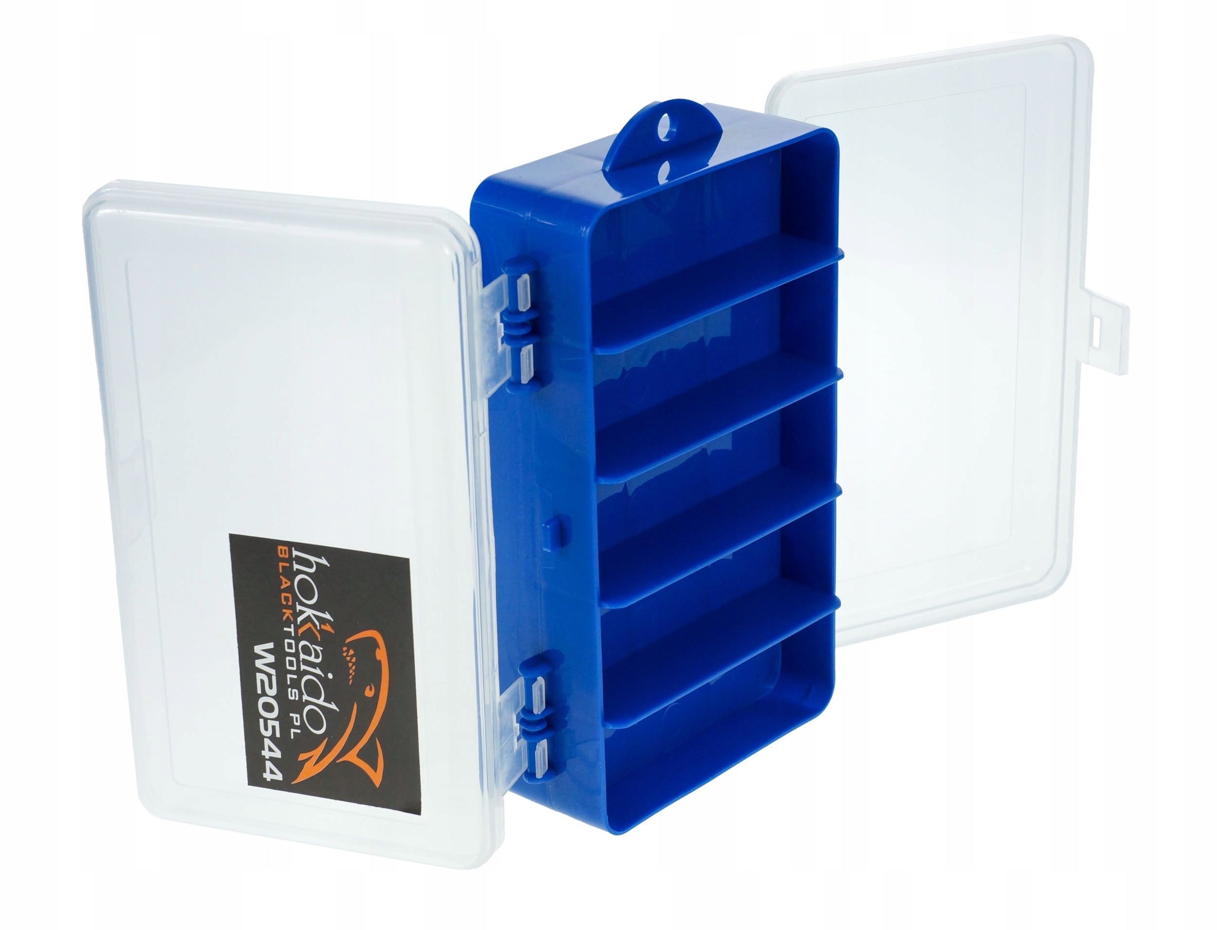 FISHING BOX HOKKAIDO DOUBLE SIDED 14,5 x 8,5 x 4,5cm FOR ACCESSORIES FOR Brand Hokkaido