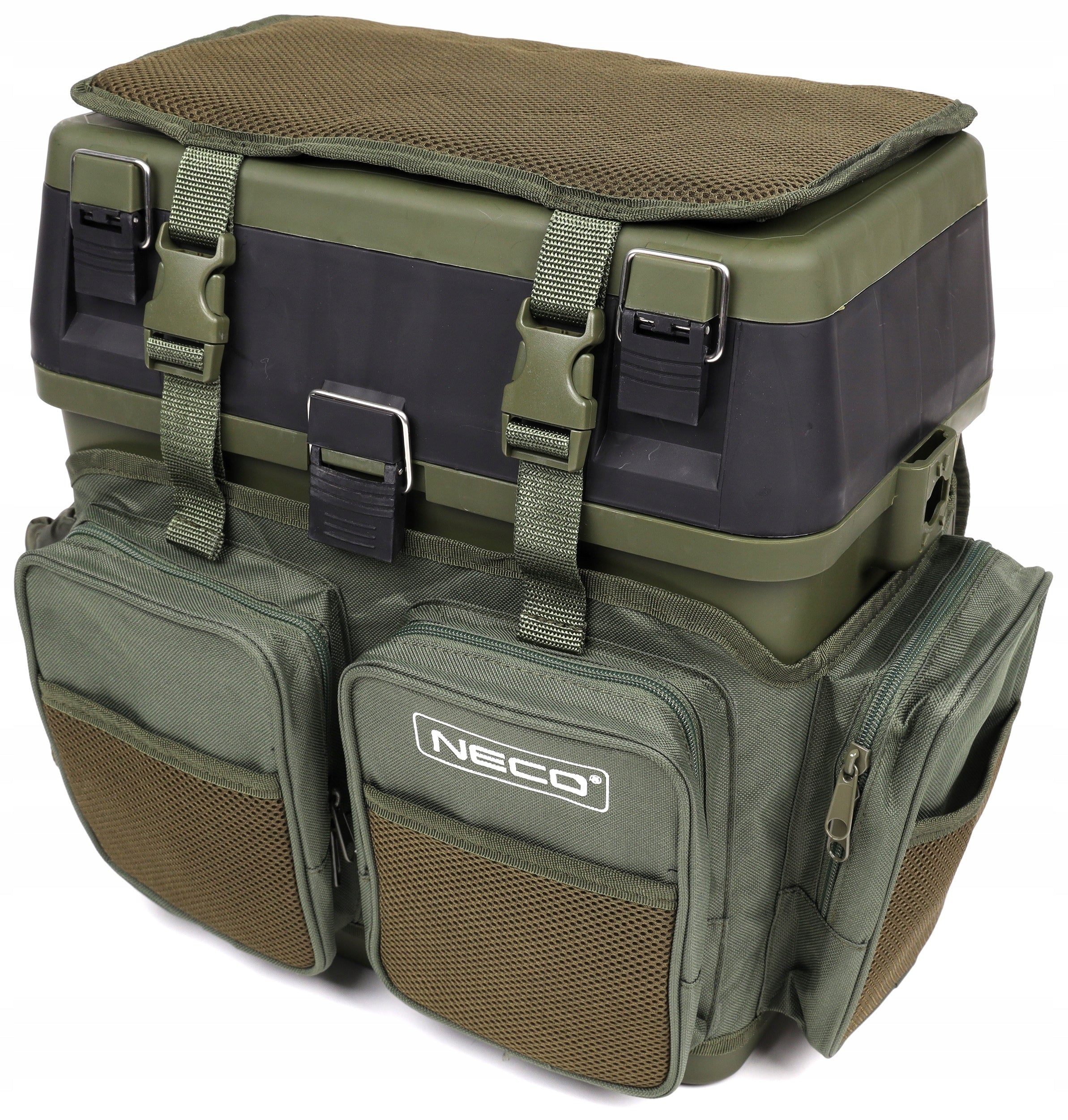 FISHING BOX SEAT BASKET FISHING BACKPACK GIFT Brand Neco
