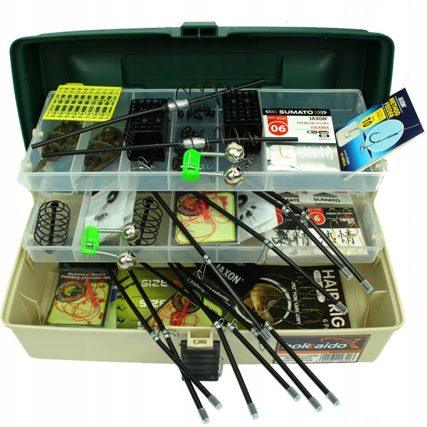FISHING BOX for the ground JAXON set of 130 accessories