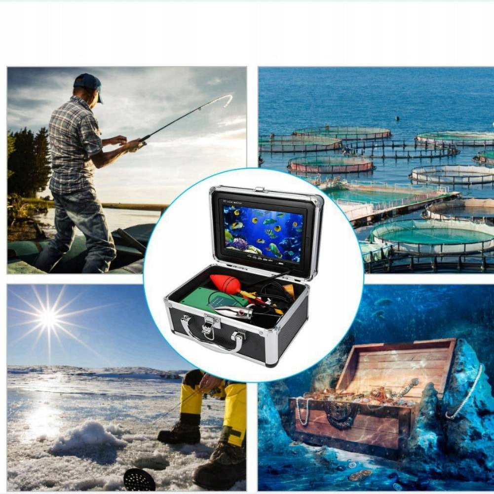 FISHING CAMERA UNDERWATER FISHING 7 INCH LED 1000TVL FOR FISHING 30M Manufacturer code HIOQX0698