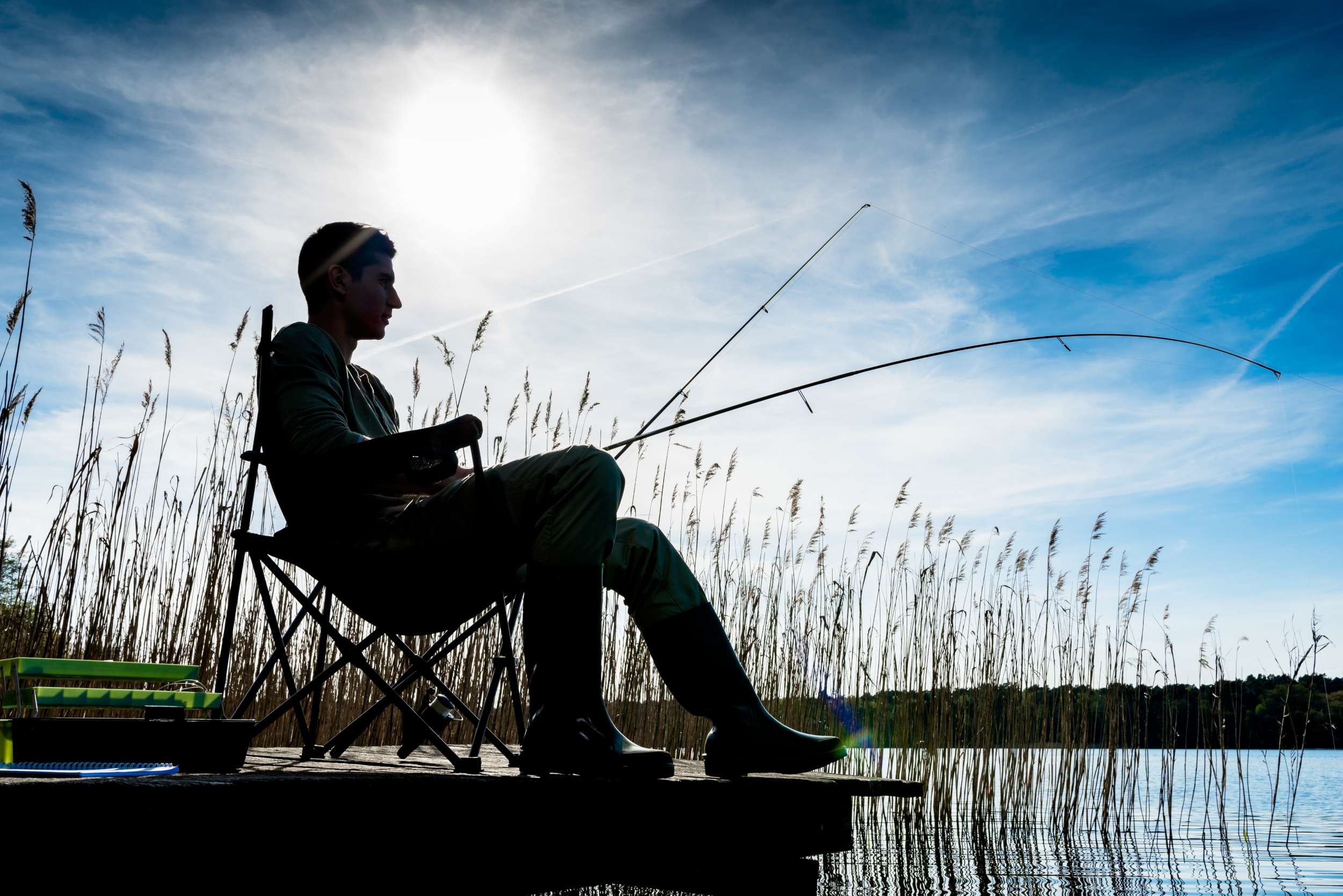 FISHING CHAIR FOLDING FISHING CHAIR WITH HIKING BACKREST FOR FISHING Packaging status original