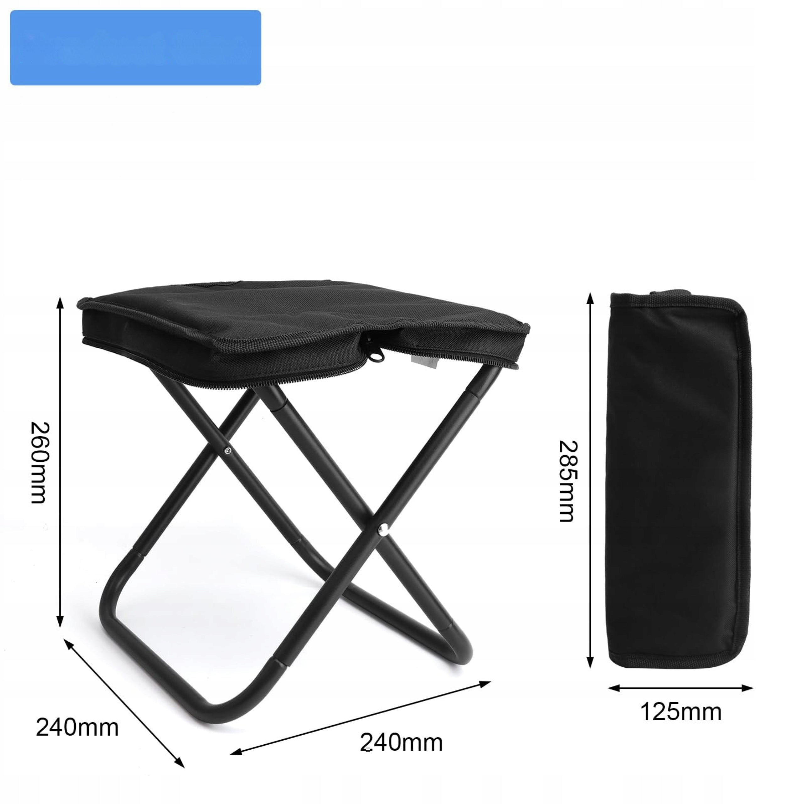 FISHING CHAIR FOLDING HIKING CAMPING STOOL PORTABLE Packaging status original
