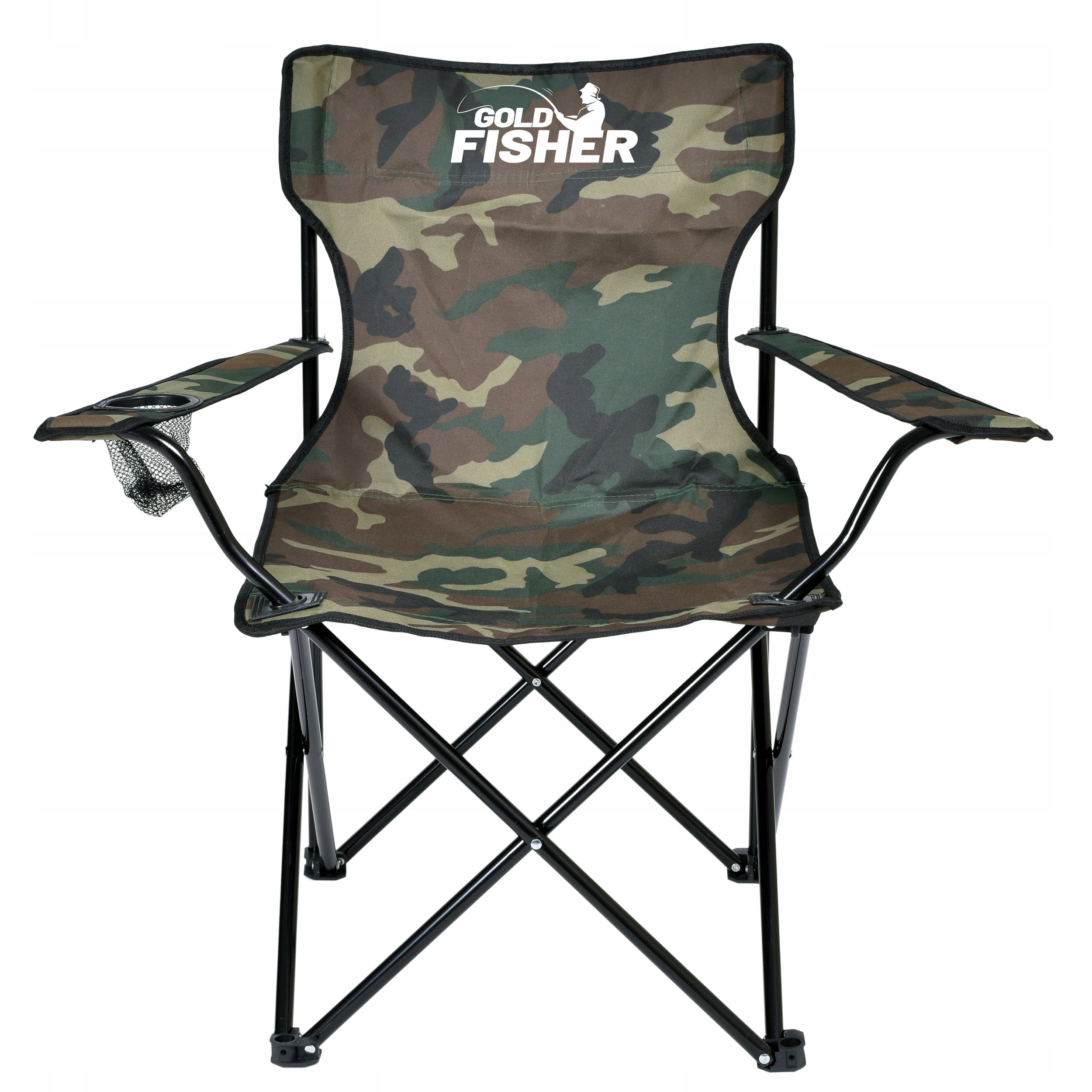 FISHING CHAIR FOLDING RECLINING HIKING FISHING FOR FISHERMAN Model HUGO