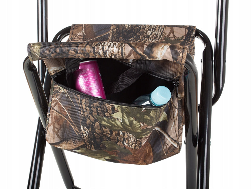 FISHING CHAIR WITH BACKREST AND CAMPING HIKING BAG FISH HOLDER Manufacturer code 01674