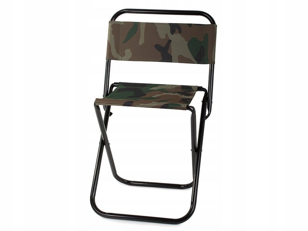 FISHING CHAIR WITH TOURIST BACKREST FOLDING CAMO FISH EAN (GTIN) 5907451318027